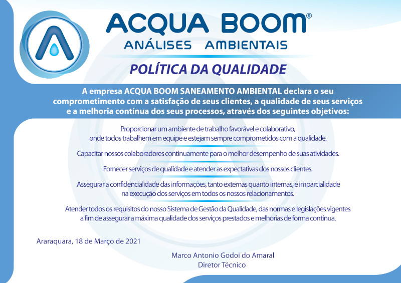Política da Qualidade